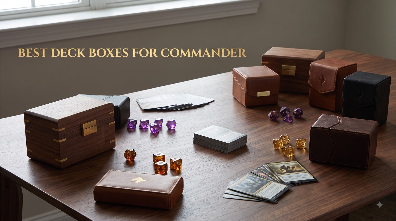best deck boxes for Commander