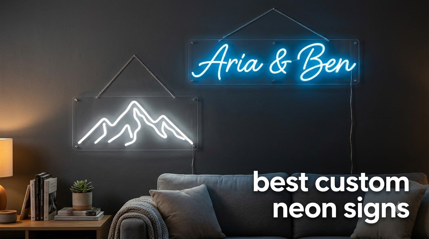 best custom neon signs