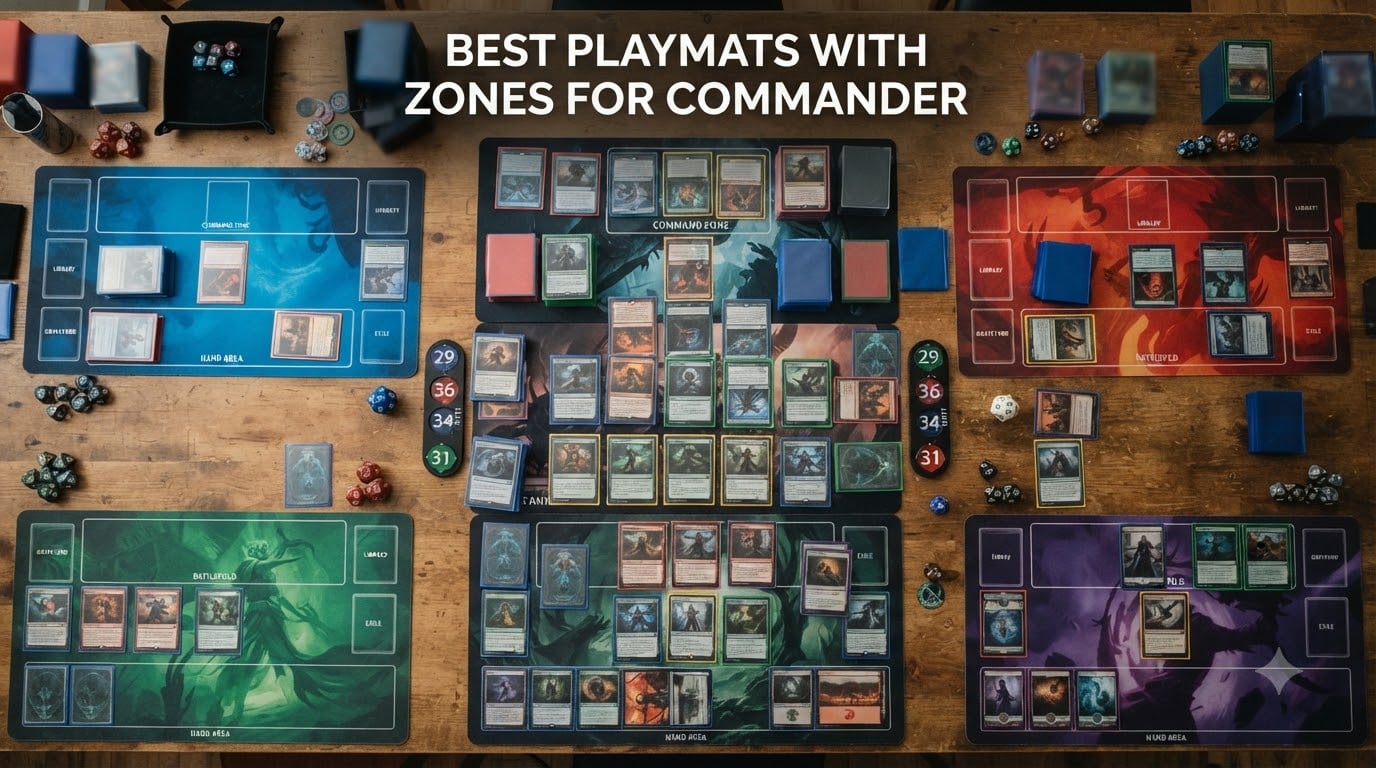 best playmats with zones for Commander
