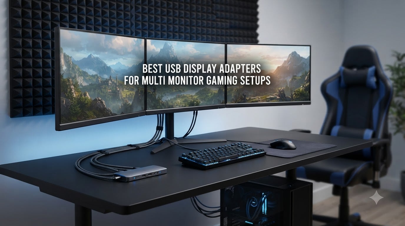 best usb display adapters for multi monitor gaming setups