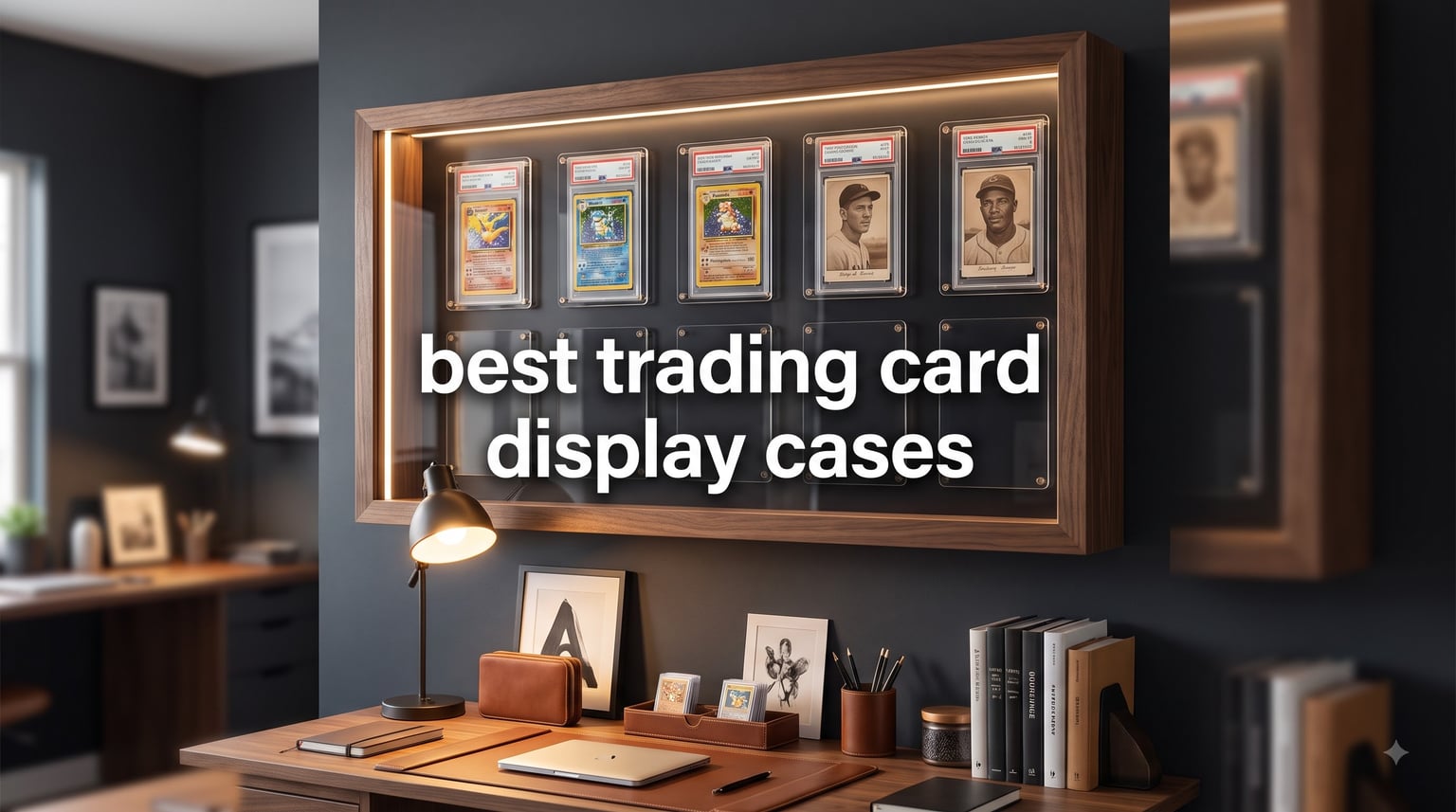 best trading card display cases