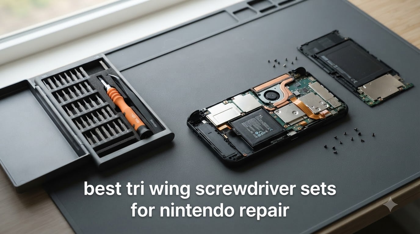 best tri wing screwdriver sets for nintendo repair