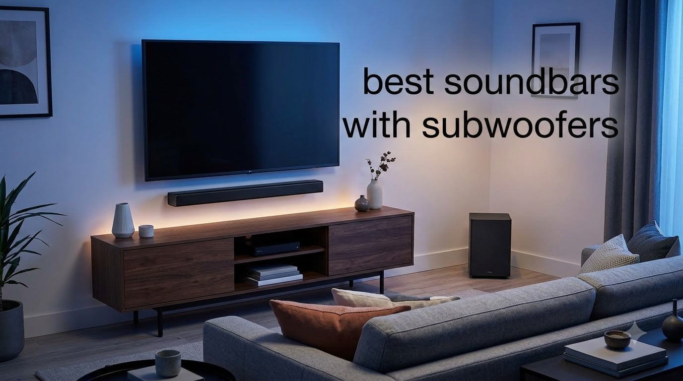 best soundbars with subwoofers