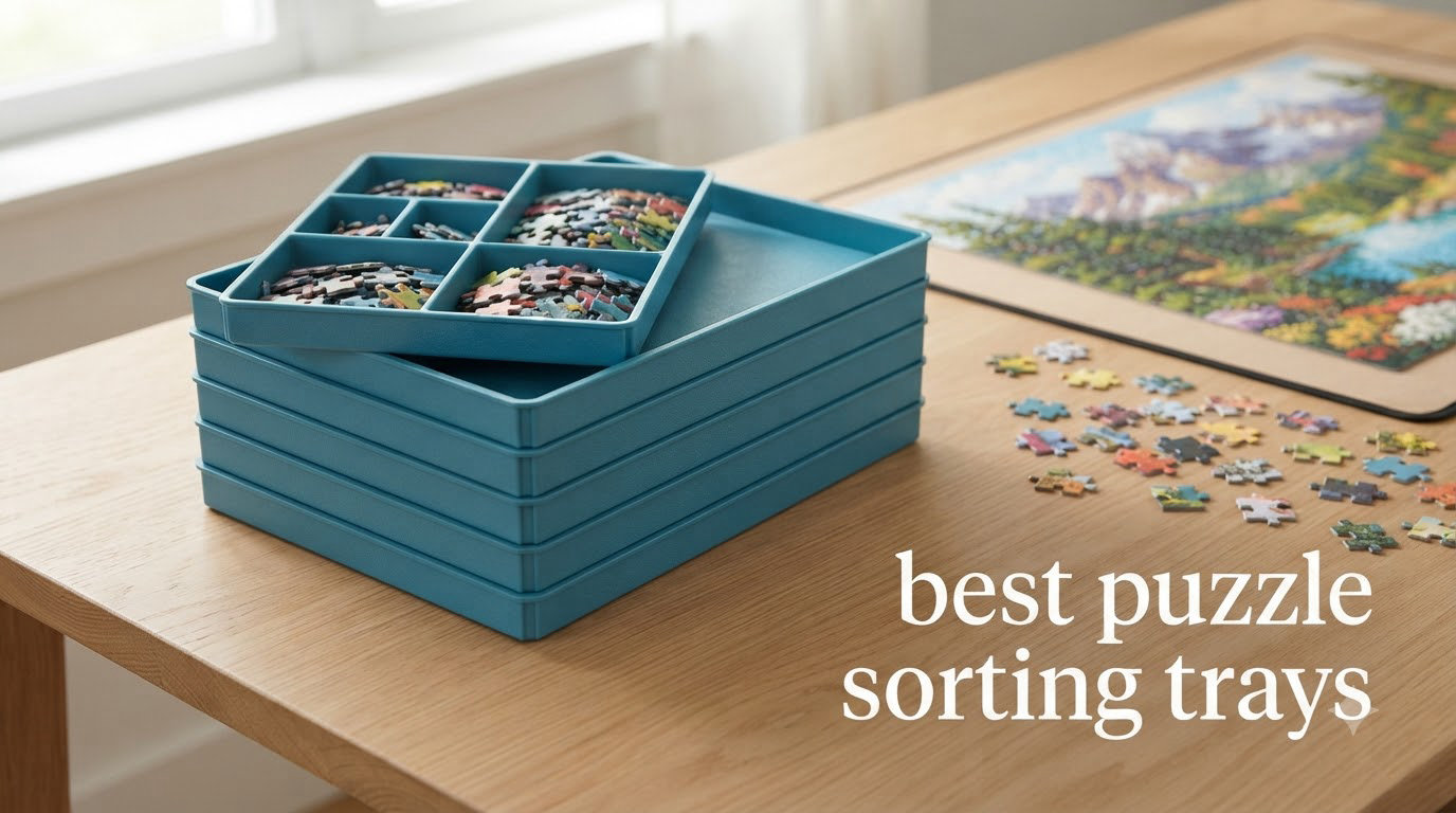 best puzzle sorting trays