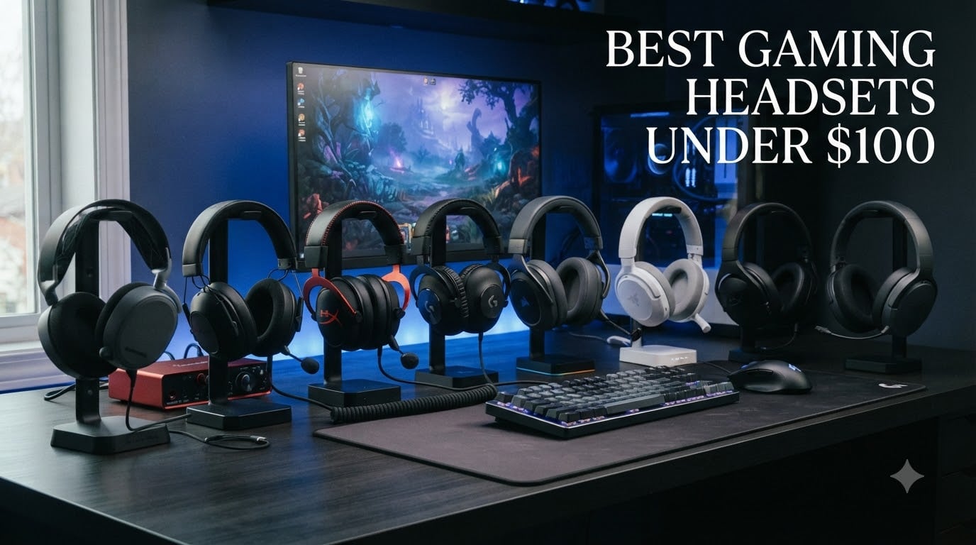best gaming headsets under $100