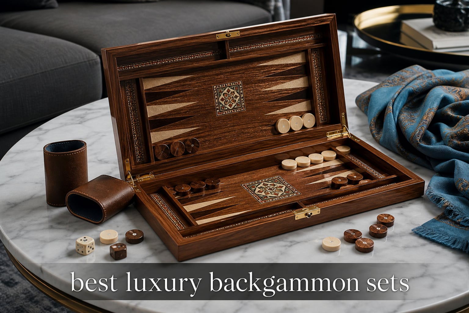 best luxury backgammon sets