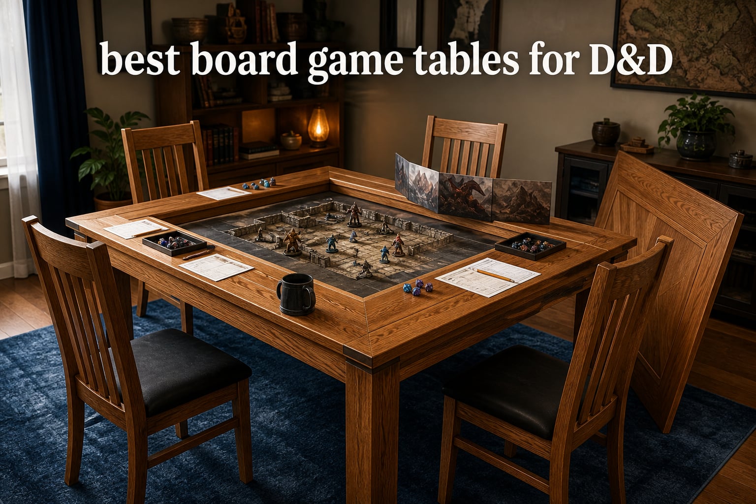 best board game tables for D&D