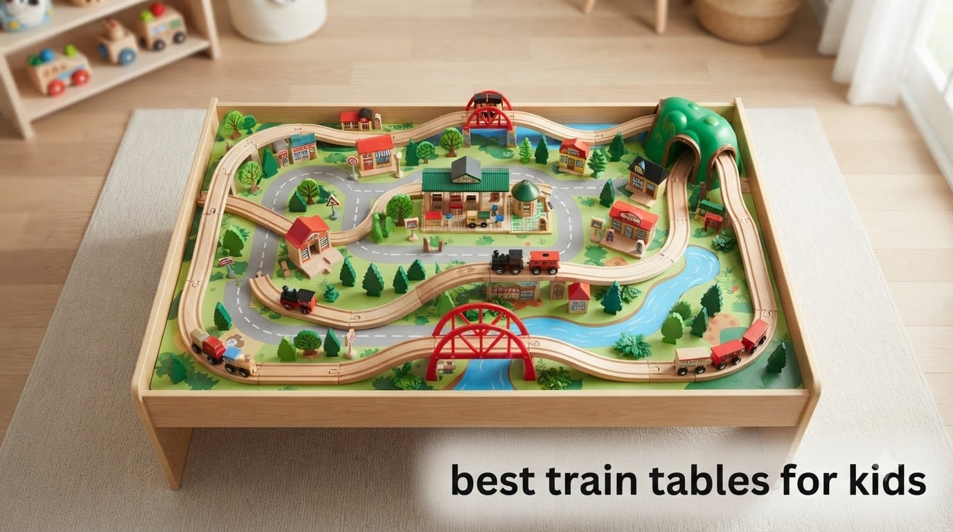 best train tables for kids
