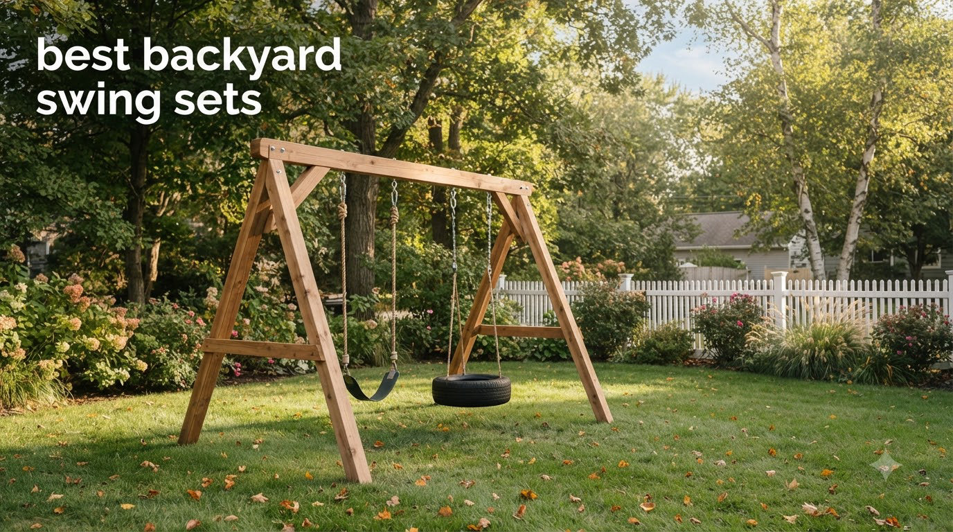 best backyard swing sets