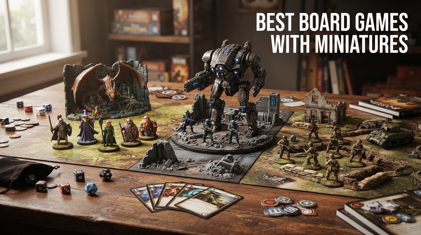 best board games with miniatures