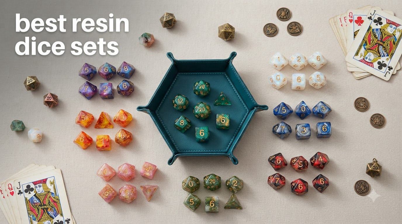 best resin dice sets