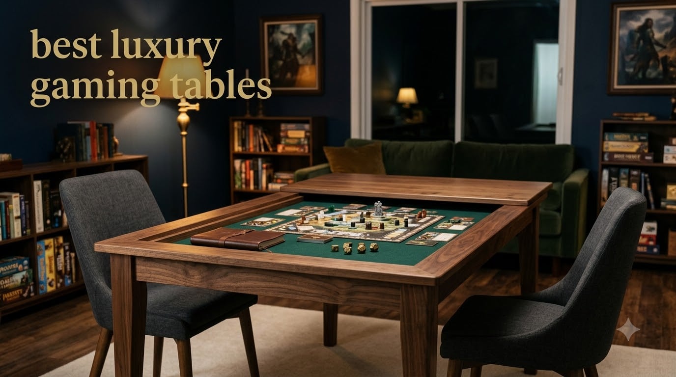 best luxury gaming tables