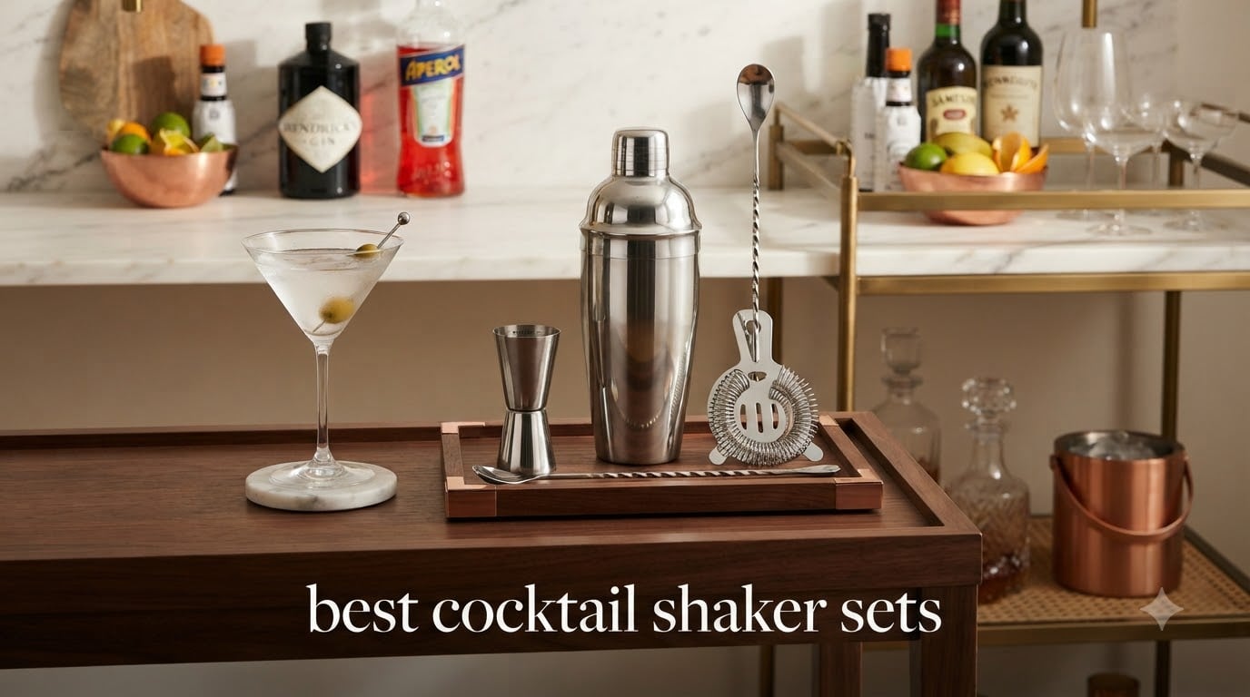 best cocktail shaker sets
