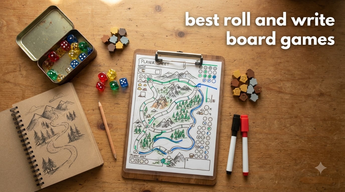 best roll and write board games
