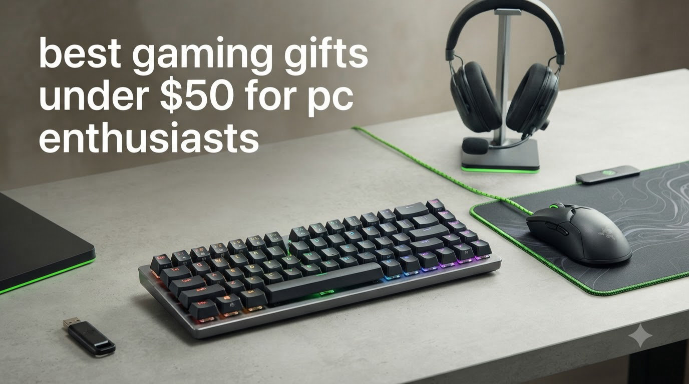 best gaming gifts under $50 for pc enthusiasts