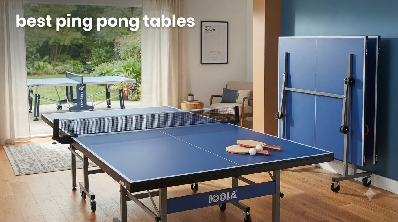 best ping pong tables