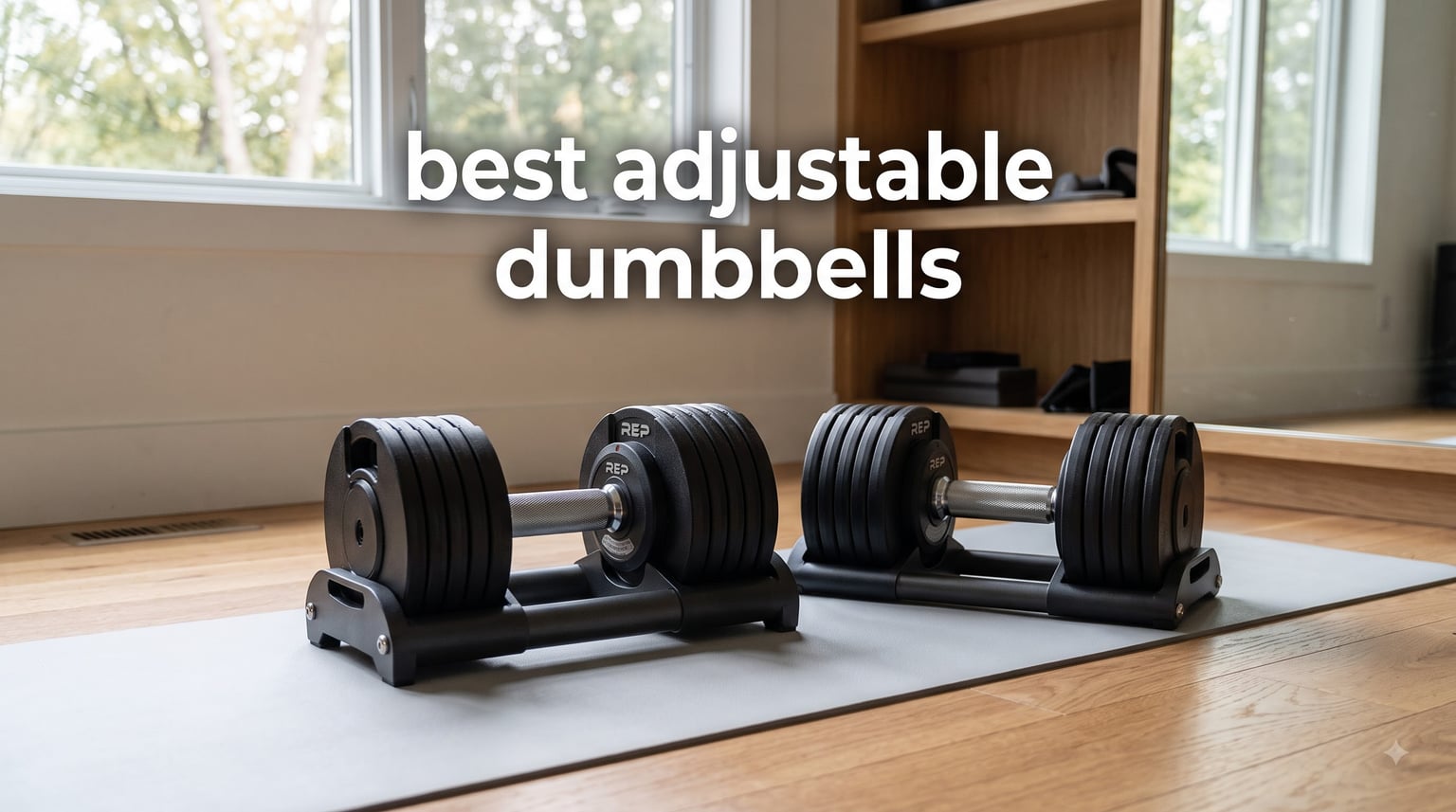 best adjustable dumbbells