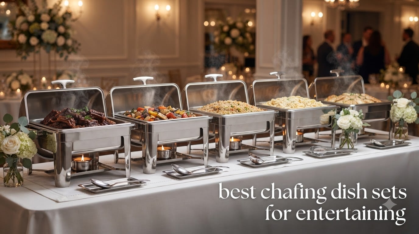 best chafing dish sets for entertaining