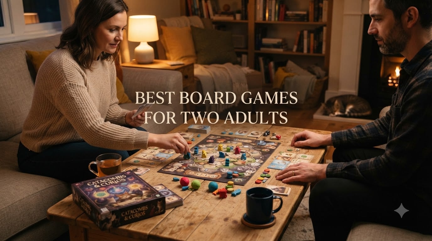 best board games for two adults