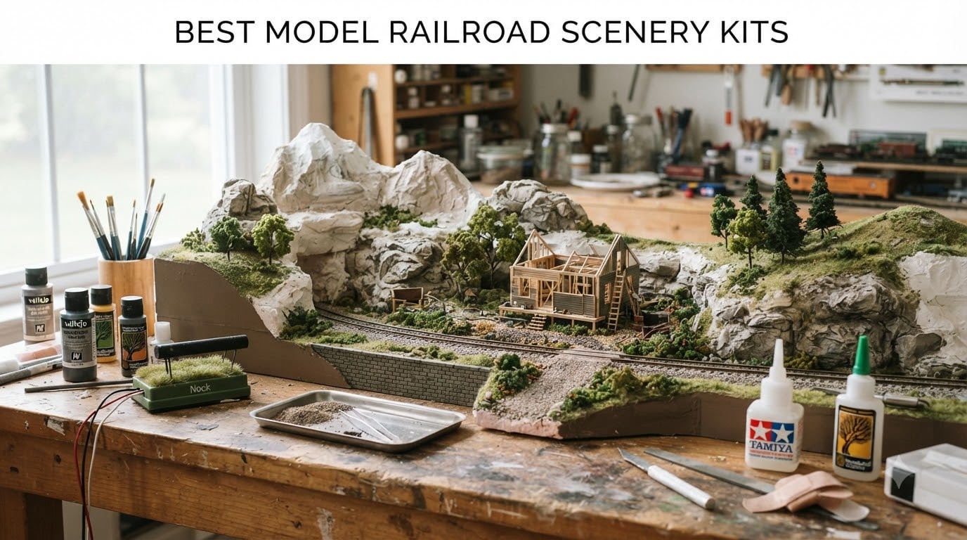 best model railroad scenery kits