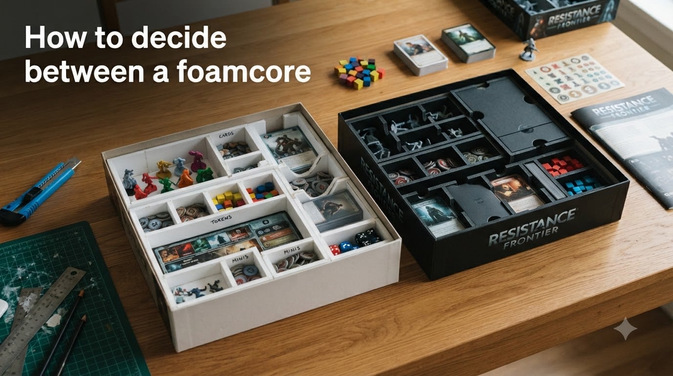 How to decide between a foamcore