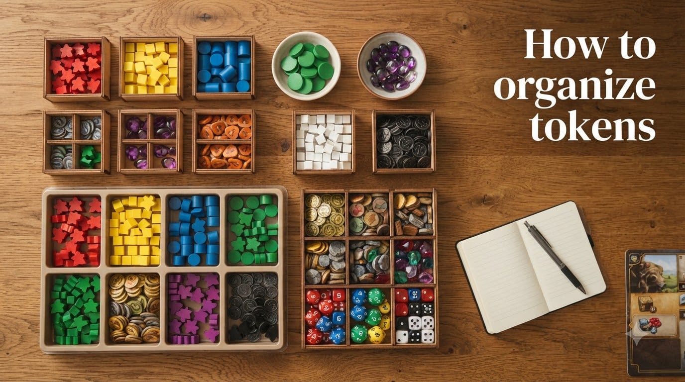 How to organize tokens