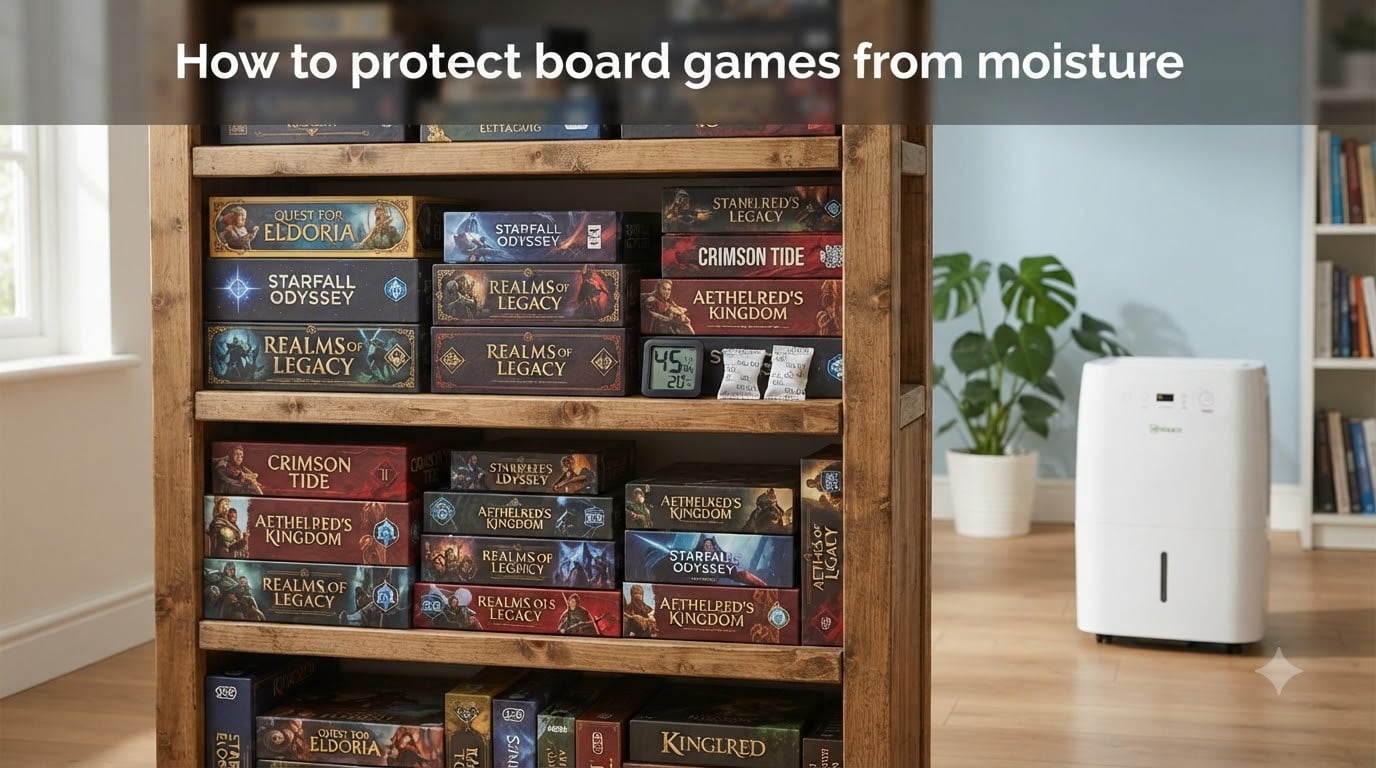 How to protect board games from moisture