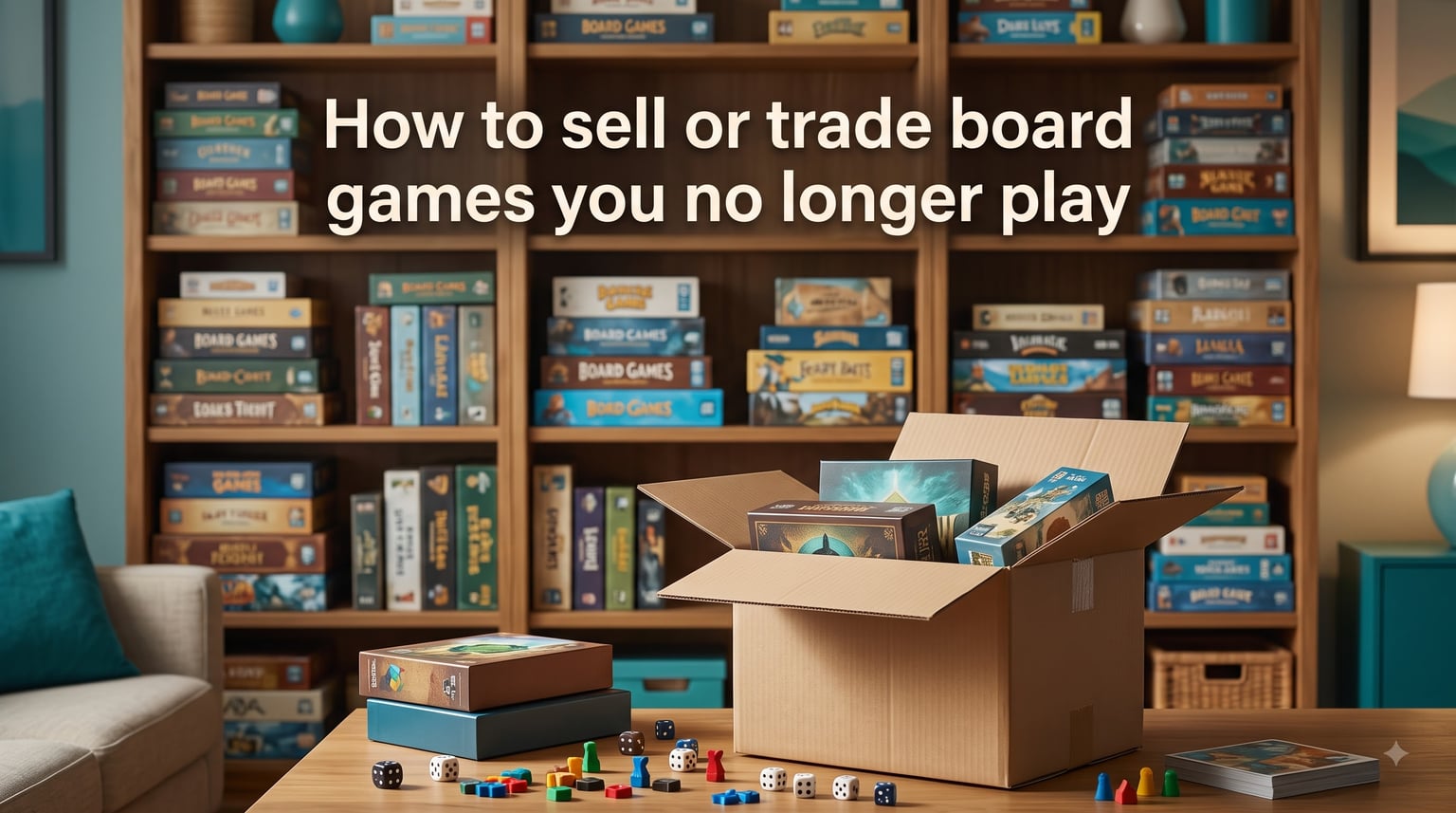 How to sell or trade board games you no longer play
