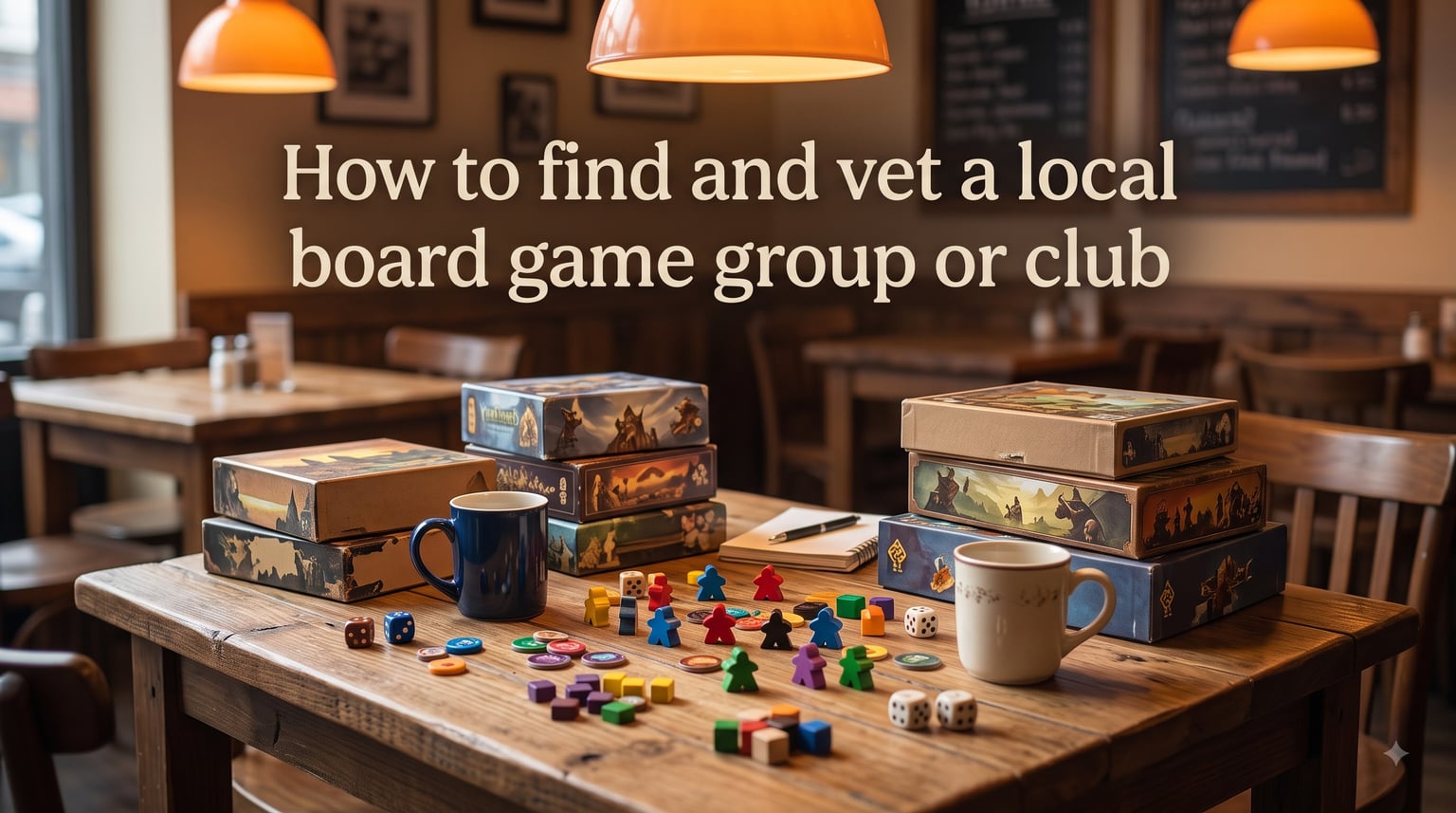 How to find and vet a local board game group or club