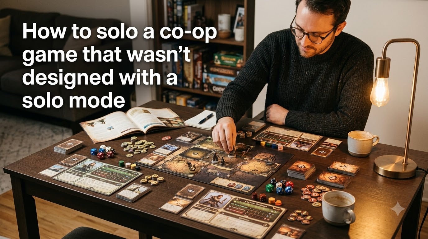 How to solo a co-op game that wasn't designed with a solo mode