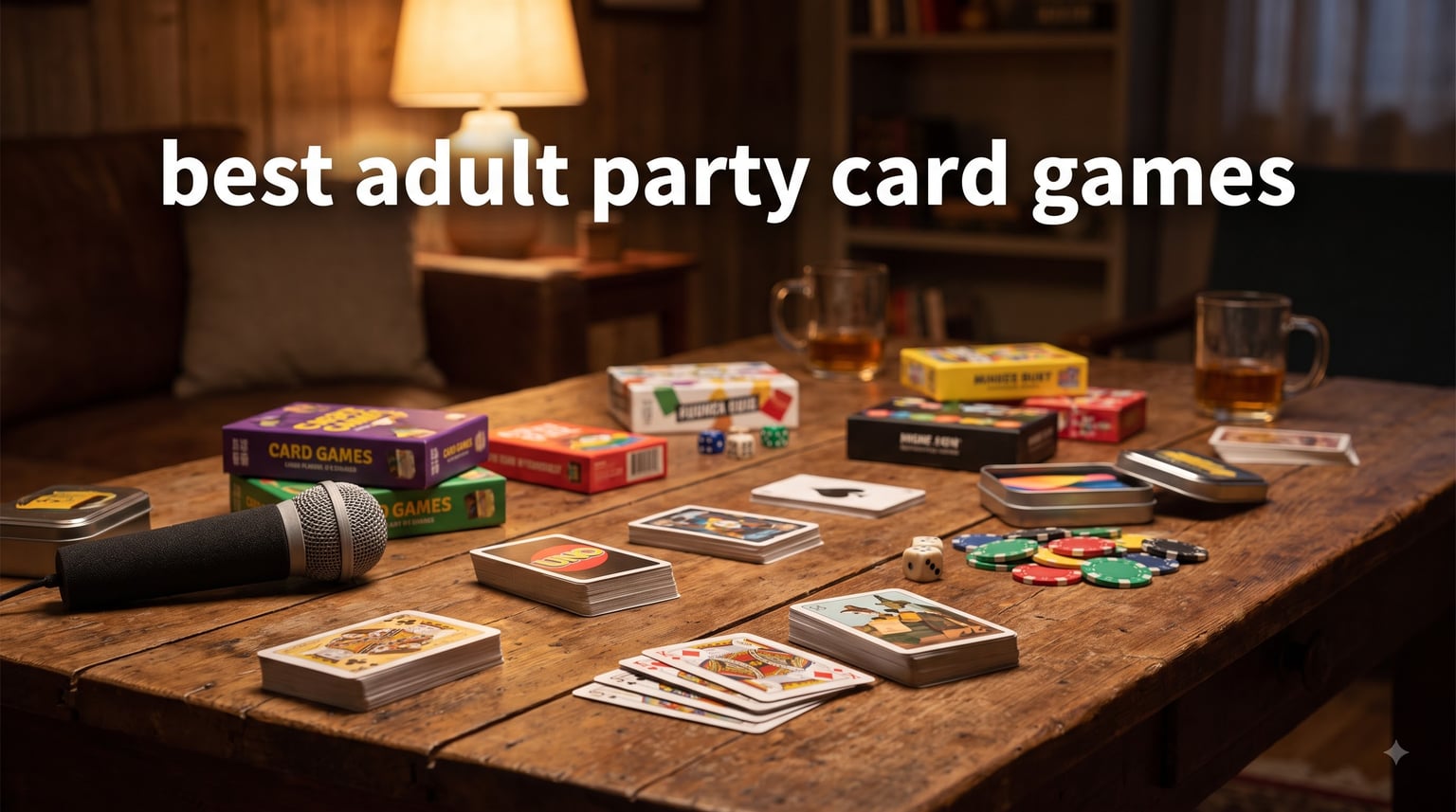 best adult party card games