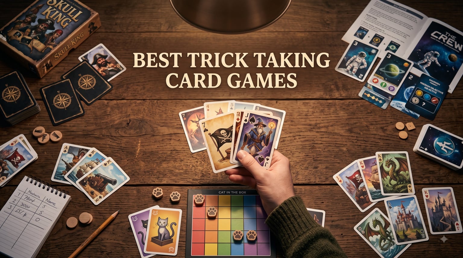 best trick taking card games