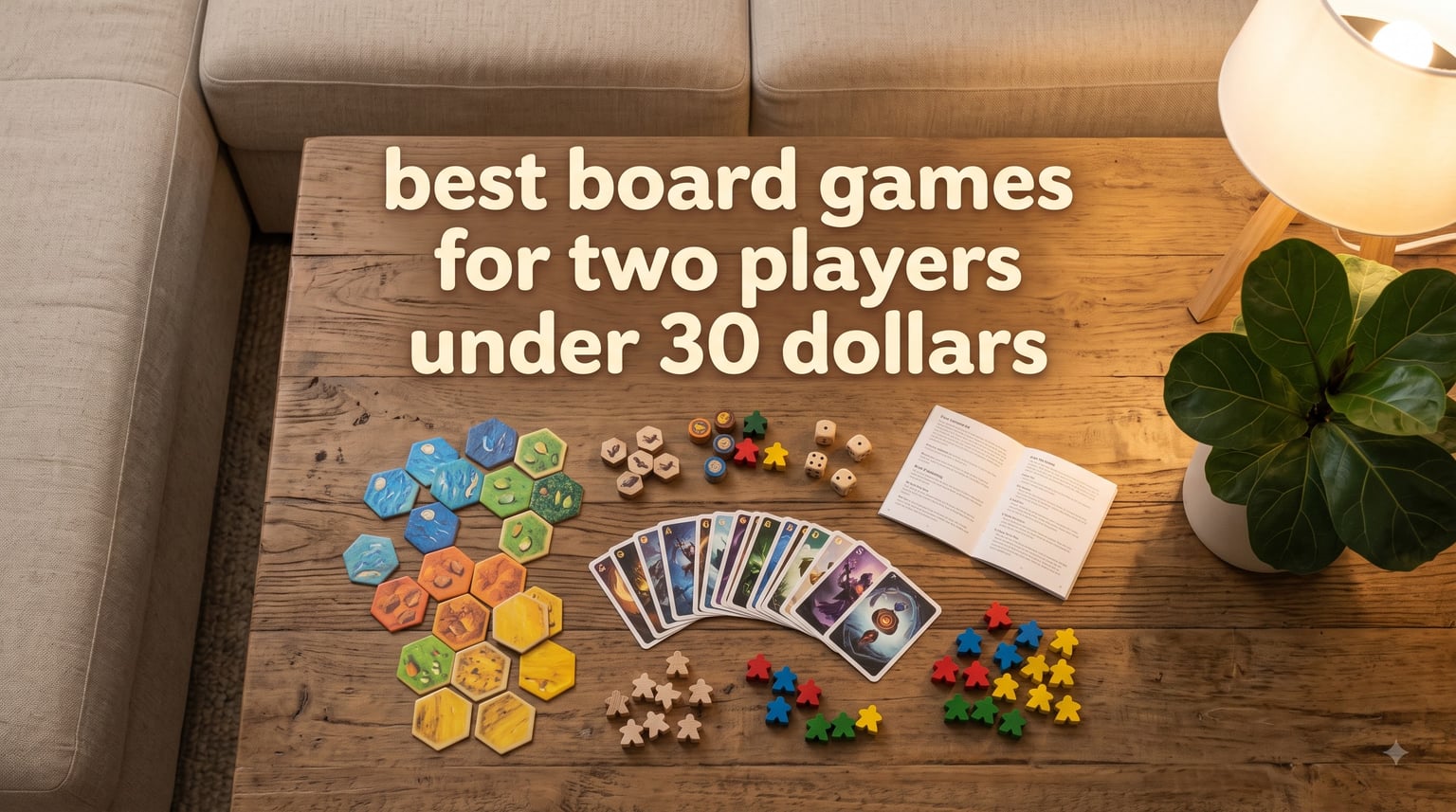 best board games for two players under 30 dollars