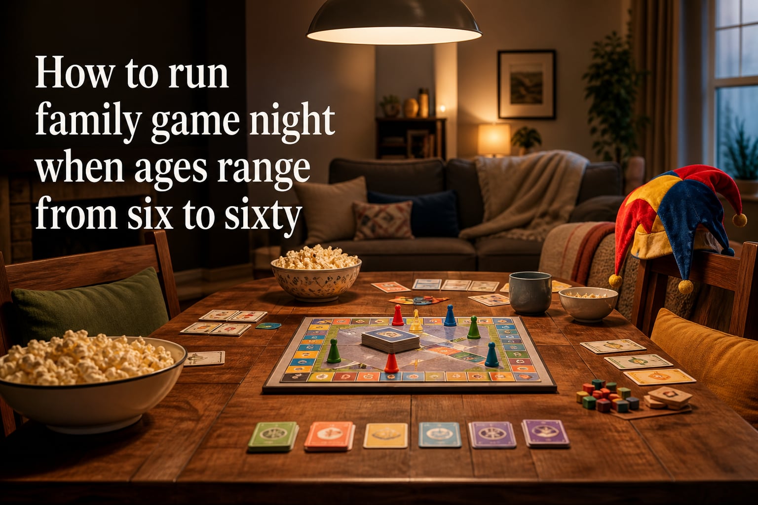 How to run family game night when ages range from six to sixty