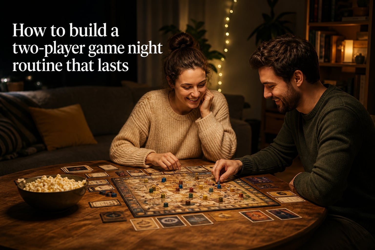 How to build a two-player game night routine that lasts