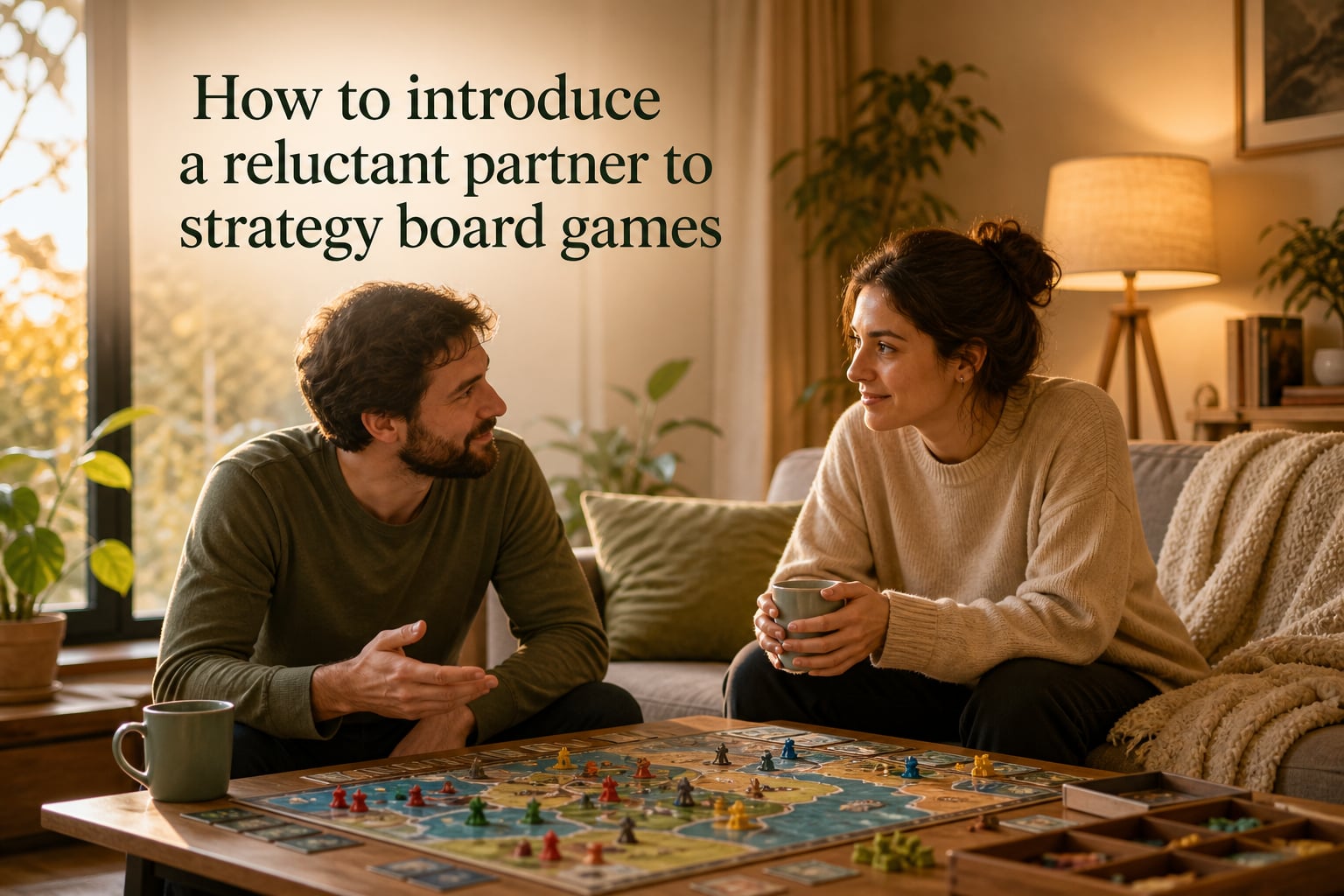 How to introduce a reluctant partner to strategy board games