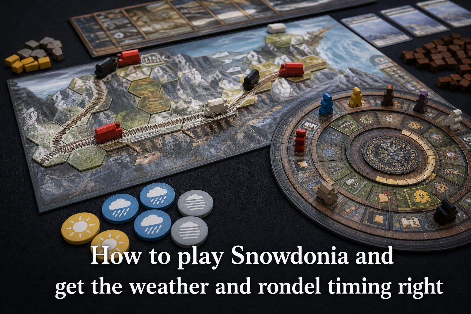 How to play Snowdonia and get the weather and rondel timing right