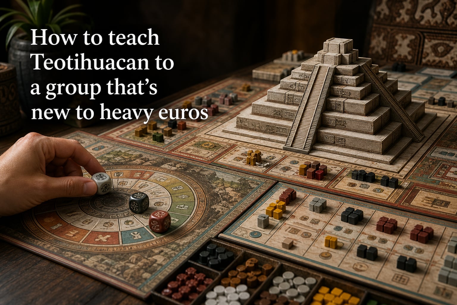 How to teach Teotihuacan to a group that's new to heavy euros