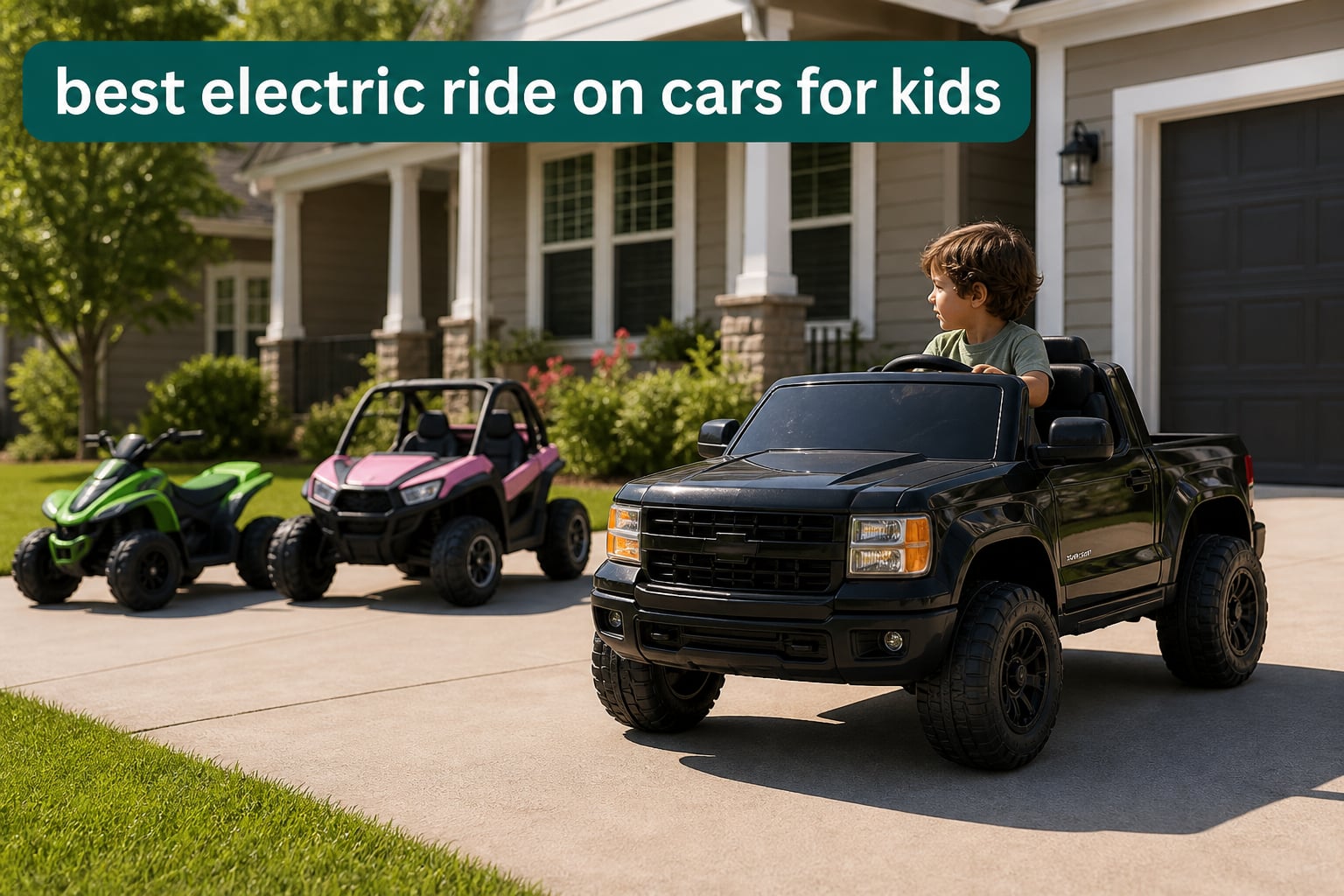 best electric ride on cars for kids