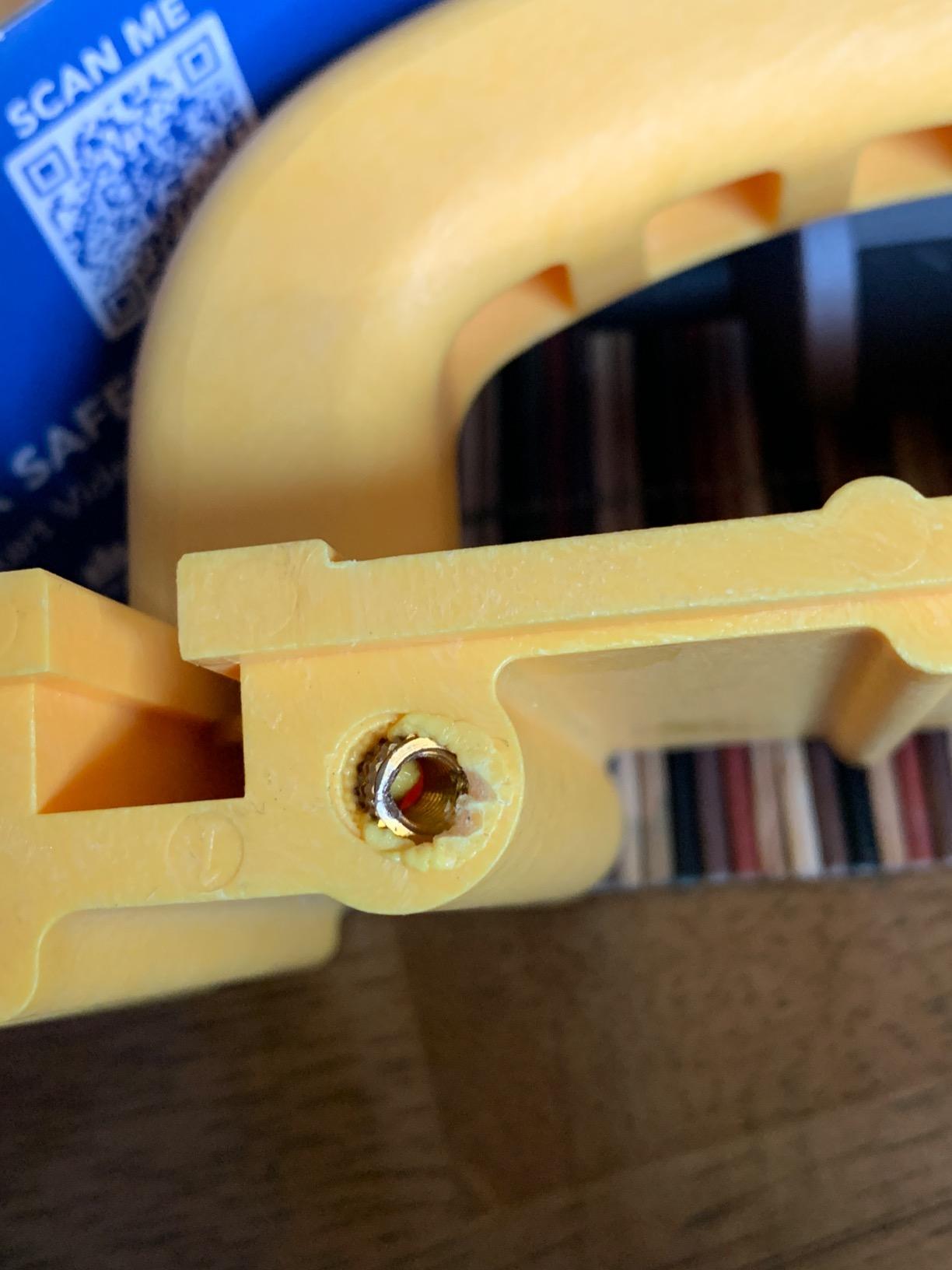 MICROJIG GRR-RIPPER GR-200 Advanced Adjustable Table Saw Pushblock, Yellow customer photo 1