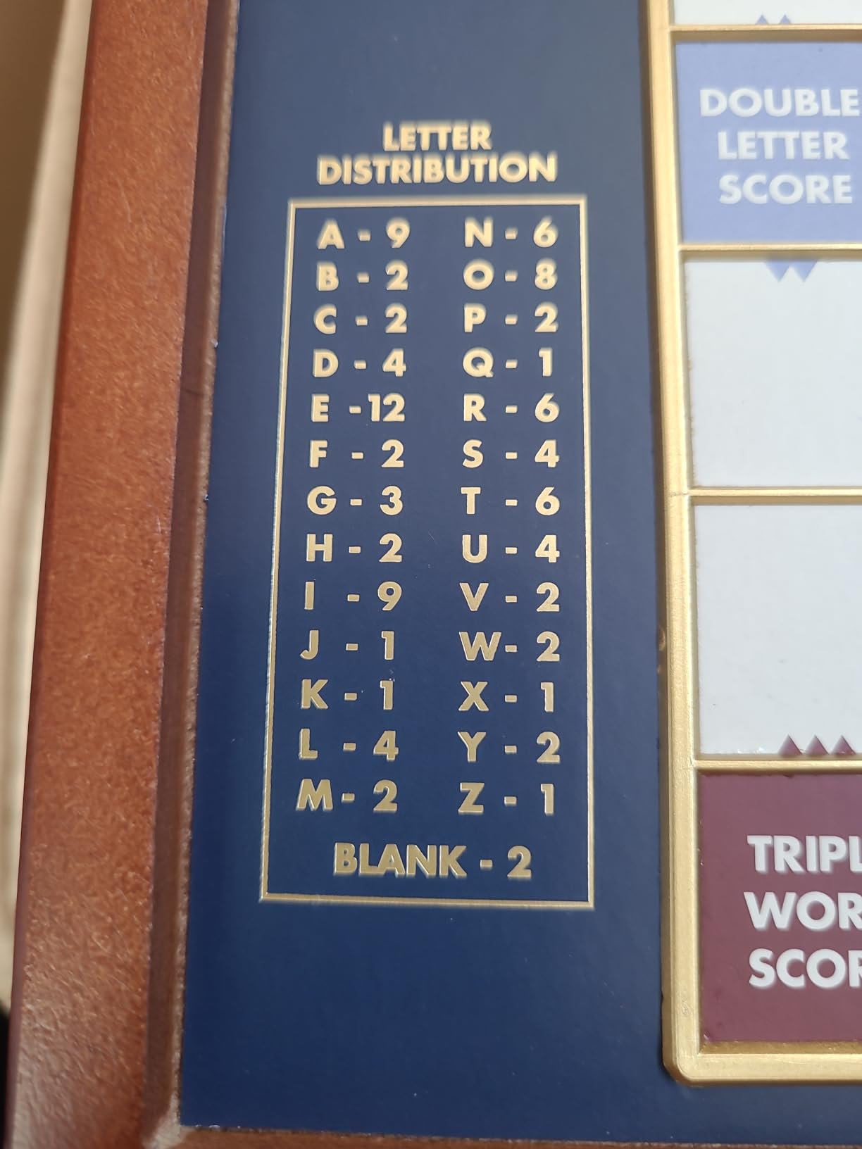 WS Game Company Scrabble Deluxe Edition Rotating Wooden Cabinet Board Game customer photo 2