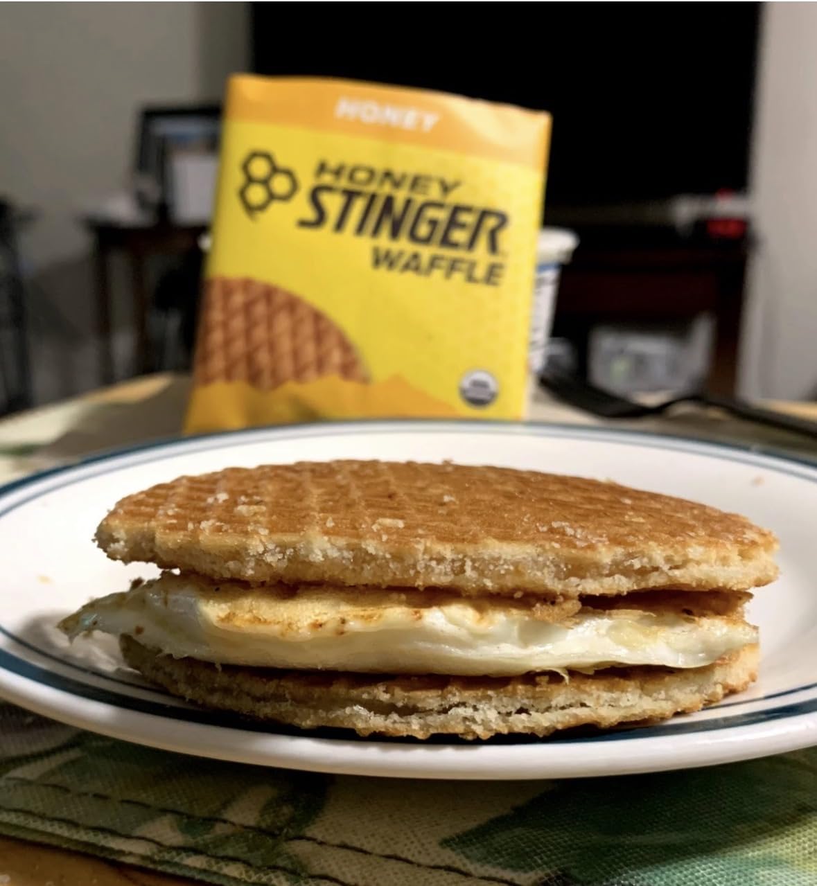 Honey Stinger Organic Honey Waffle, Energy Stroopwafel for Exercise, Endurance and Performance, Sports Nutrition for Home & Gym, Pre and Post Workout, 16.96 Ounces (Pack of 16) customer photo 2