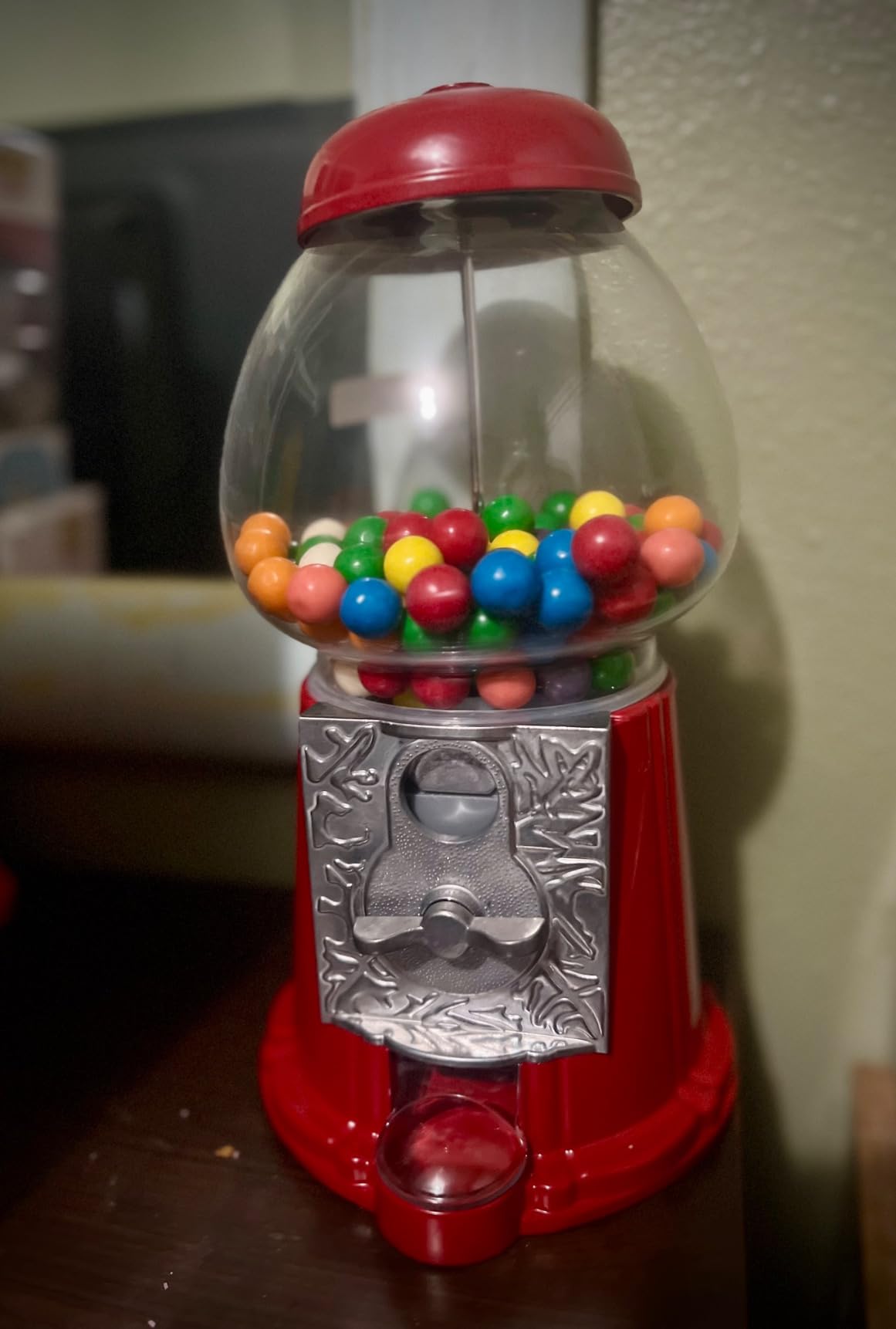 Great Northern Popcorn Vintage Gumball Machine, Red, 11