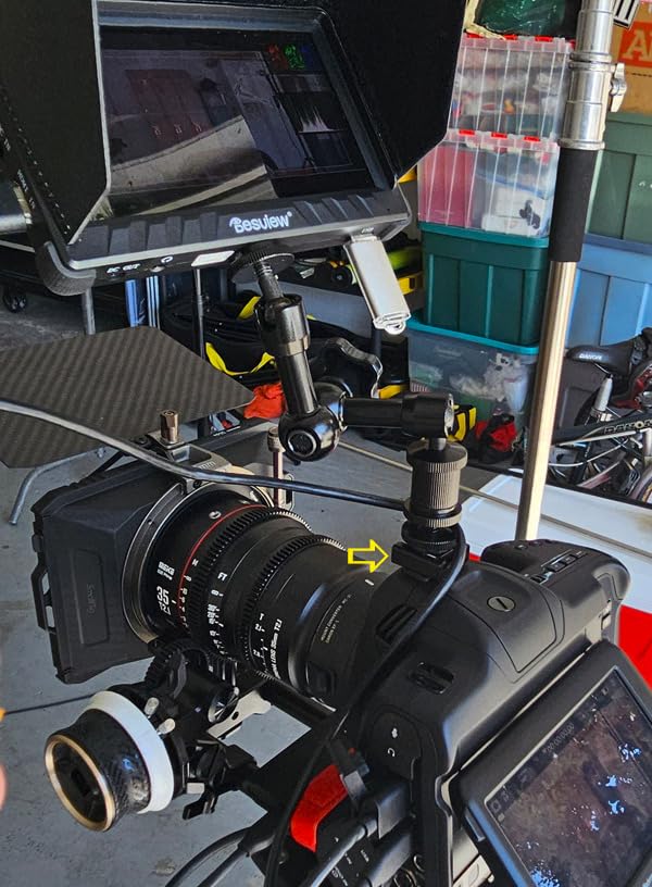 SMALLRIG Cold Shoe Mount Adapter with 1/4
