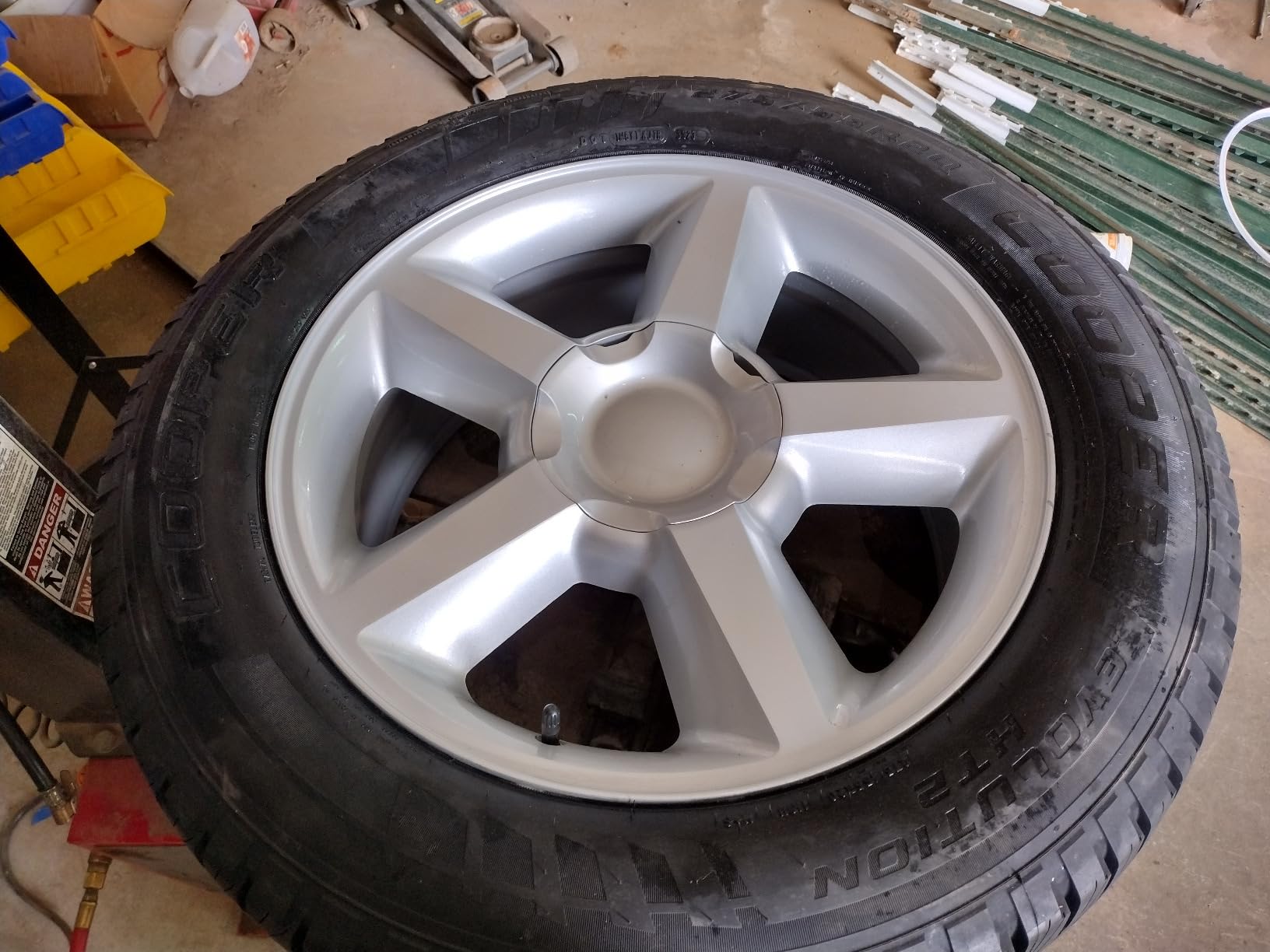 OE Wheels CV83 20 Inch Rim Fits Tahoe Style 6x139.7 20x8.5 Gloss Silver - Hollander 5308 (1) customer photo 1