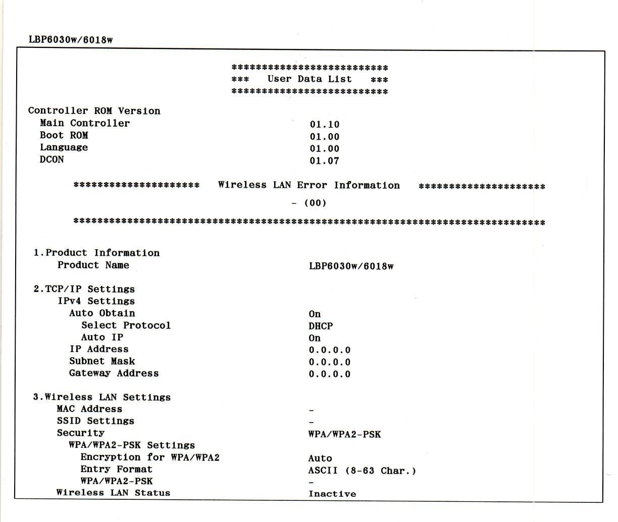 Canon imageCLASS LBP6030w - Monochrome Single-Function Wireless Compact Wireless Laser Printer, 1 Year Limited Warranty, 19 PPM, White - Print Only customer photo 1