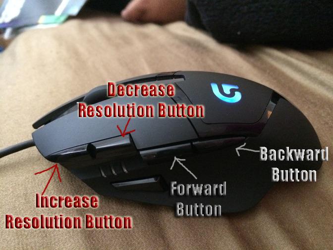 Logitech G402 Hyperion Fury FPS Gaming Mouse customer photo 2