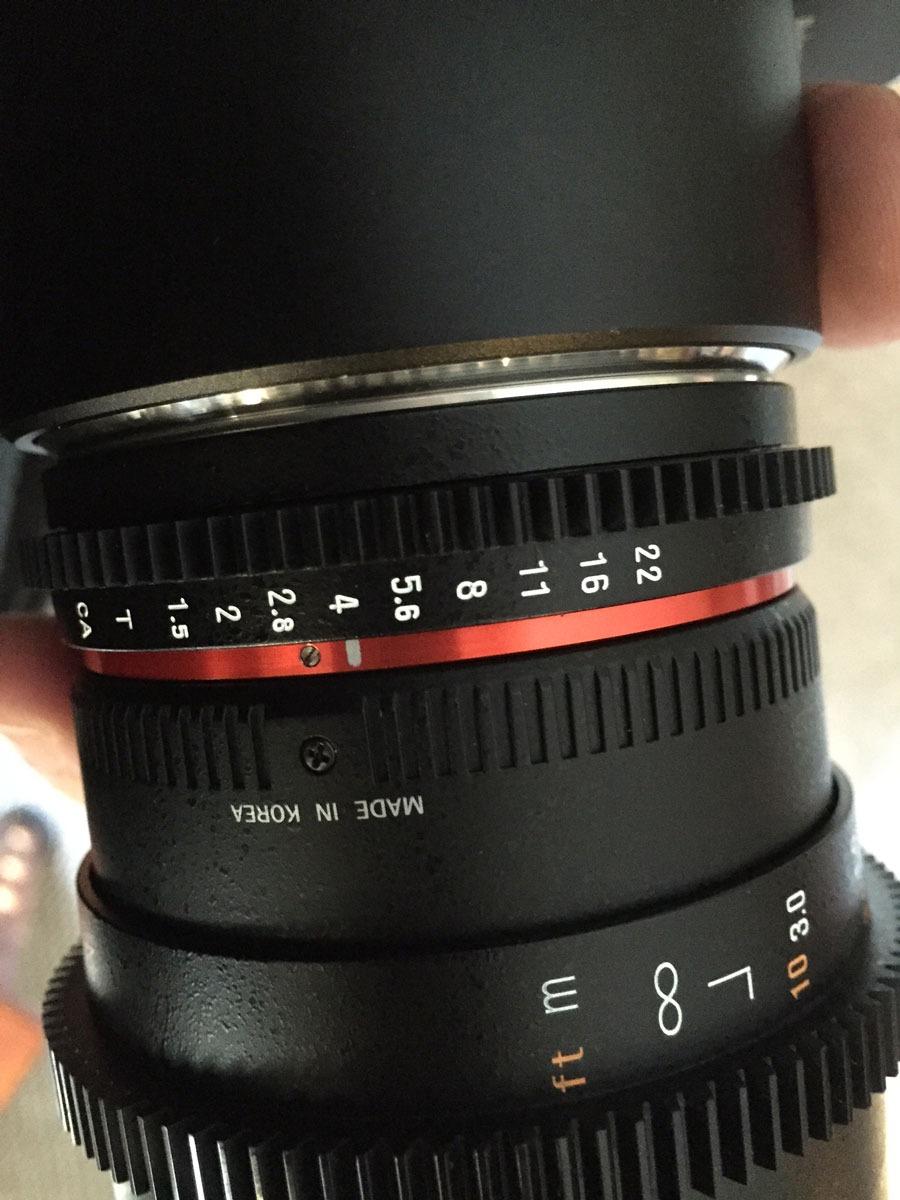 Rokinon 35mm T1.5 Cine DS Lens for Canon EF customer photo 1