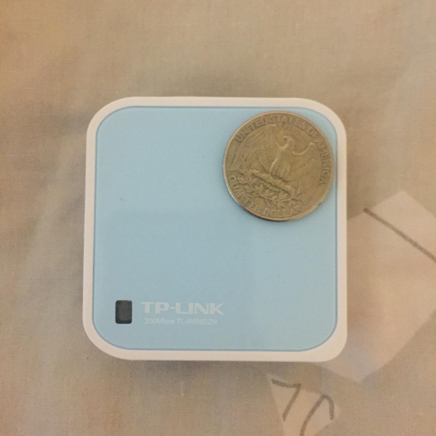 TP-Link N300 Wireless Portable Nano Travel Router, TL-WR802N customer photo 2