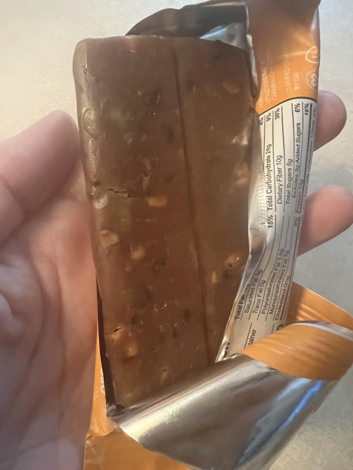 ALOHA Organic Plant Based Protein Bar | Peanut Butter Chocolate Chip, 12 Ct customer photo 1